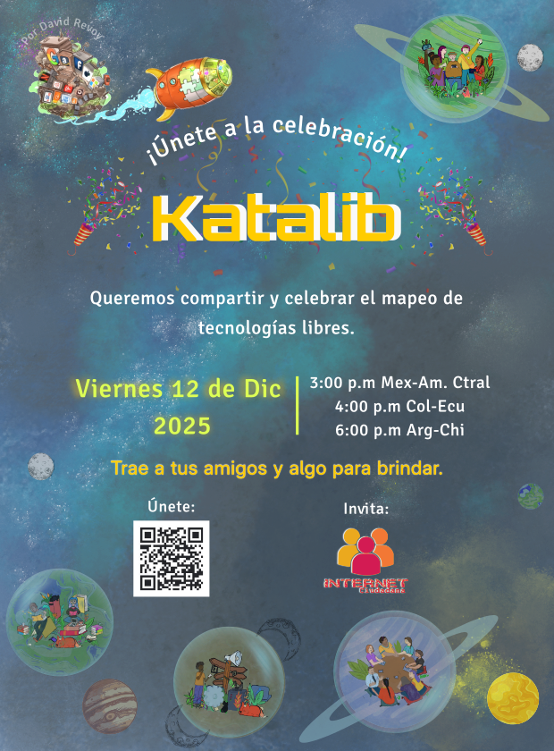 Invitación al lanzamiento de Katalib